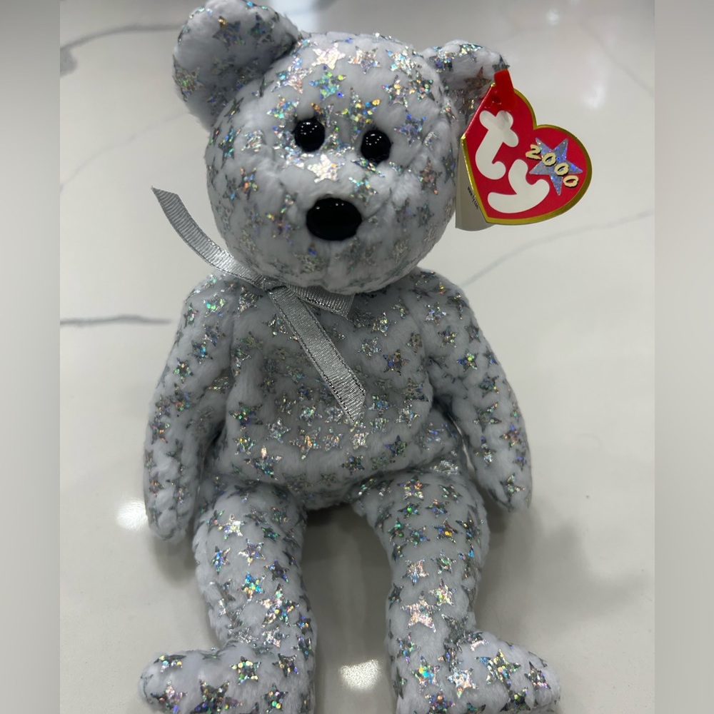 Rare Beanie Babie The Beginning with errors and tush tag stamp